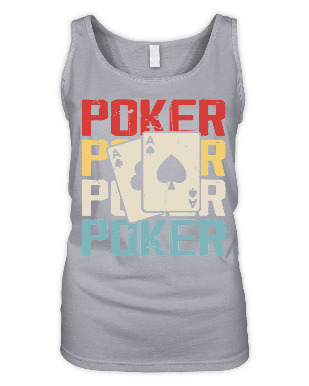 Vintage Casino Poker Organic Women's Tank Top