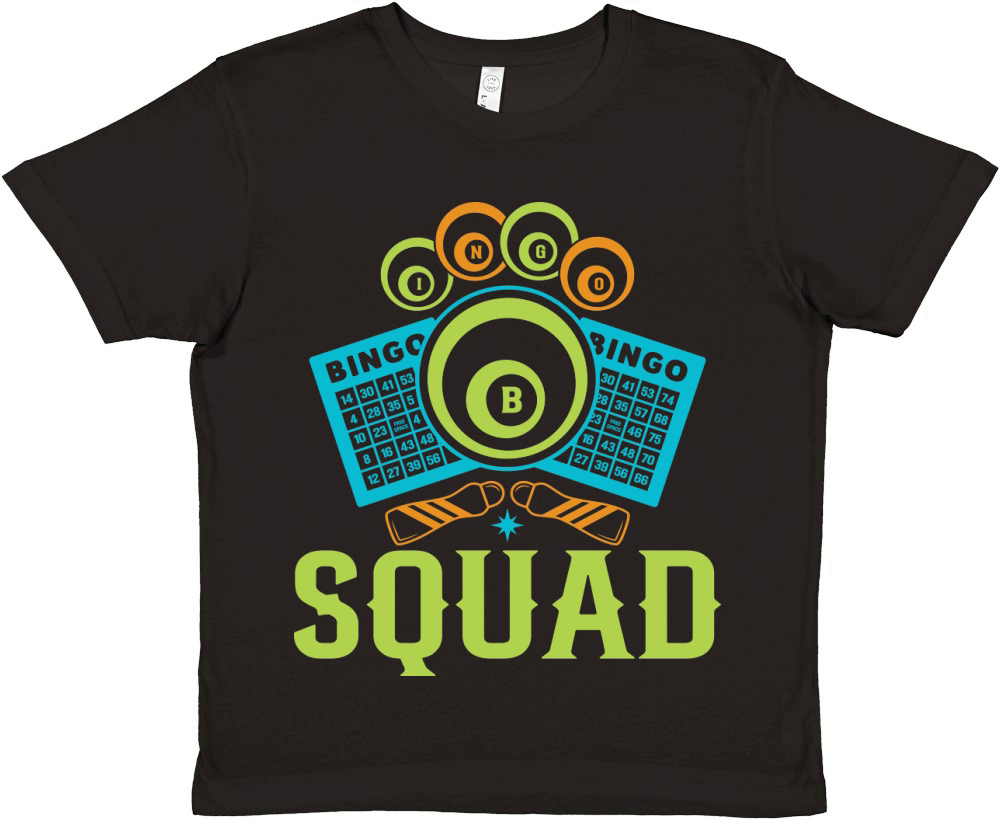 Bingo Squad 05 Premium Kids Crewneck T-shirt