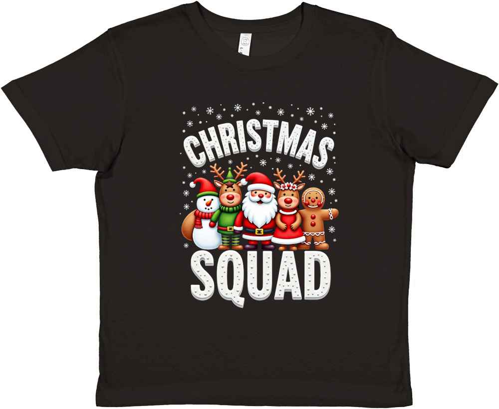 Christmas Squad 5 Premium Kids Crewneck T-shirt