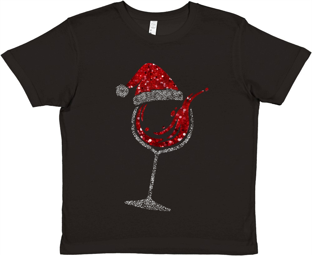 Christmas wine Premium Kids Crewneck T-shirt