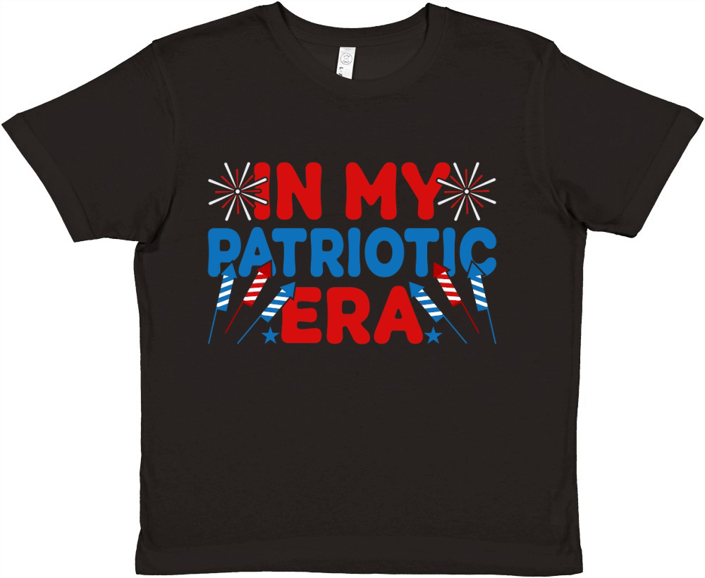 In MY Patriotic Era 02 Premium Kids Crewneck T-shirt