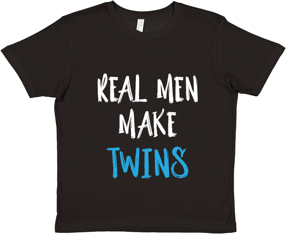 Real Men Make Twins Premium Kids Crewneck T-shirt