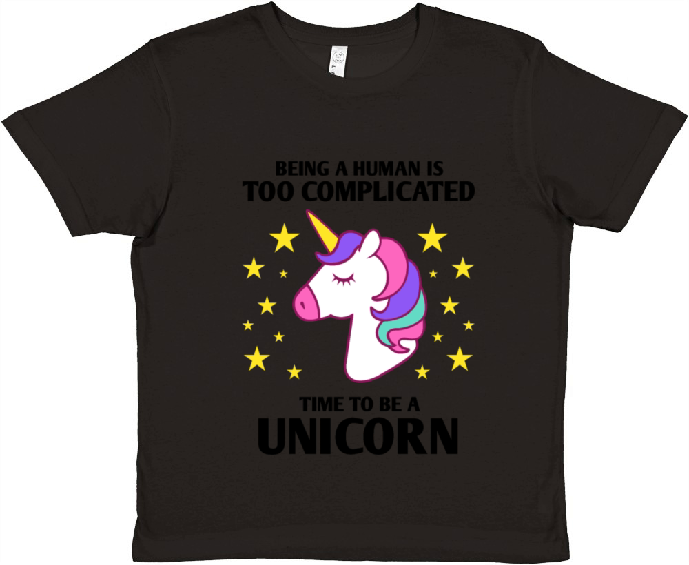 Time to be a unicorn Premium Kids Crewneck T-shirt