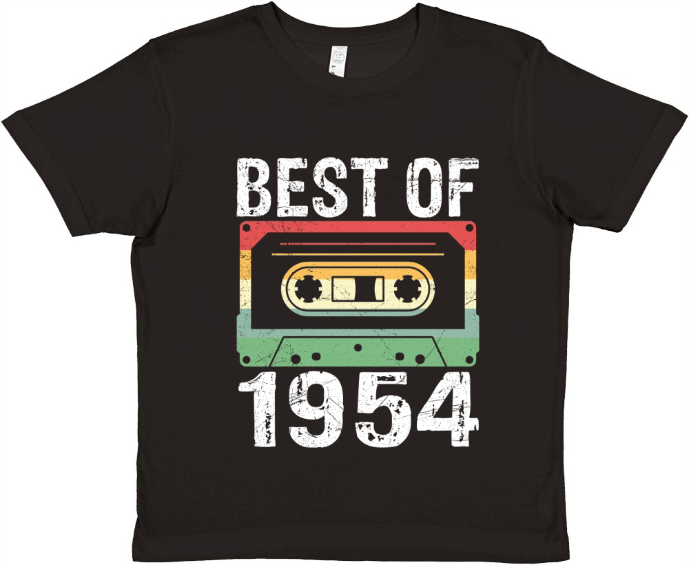 Vintage Best of 1954 Birthday Premium Kids Crewneck T-shirt
