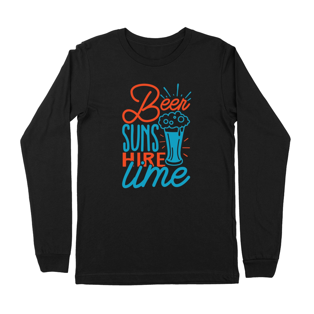 Beer suns hire lime Premium Long Sleeve