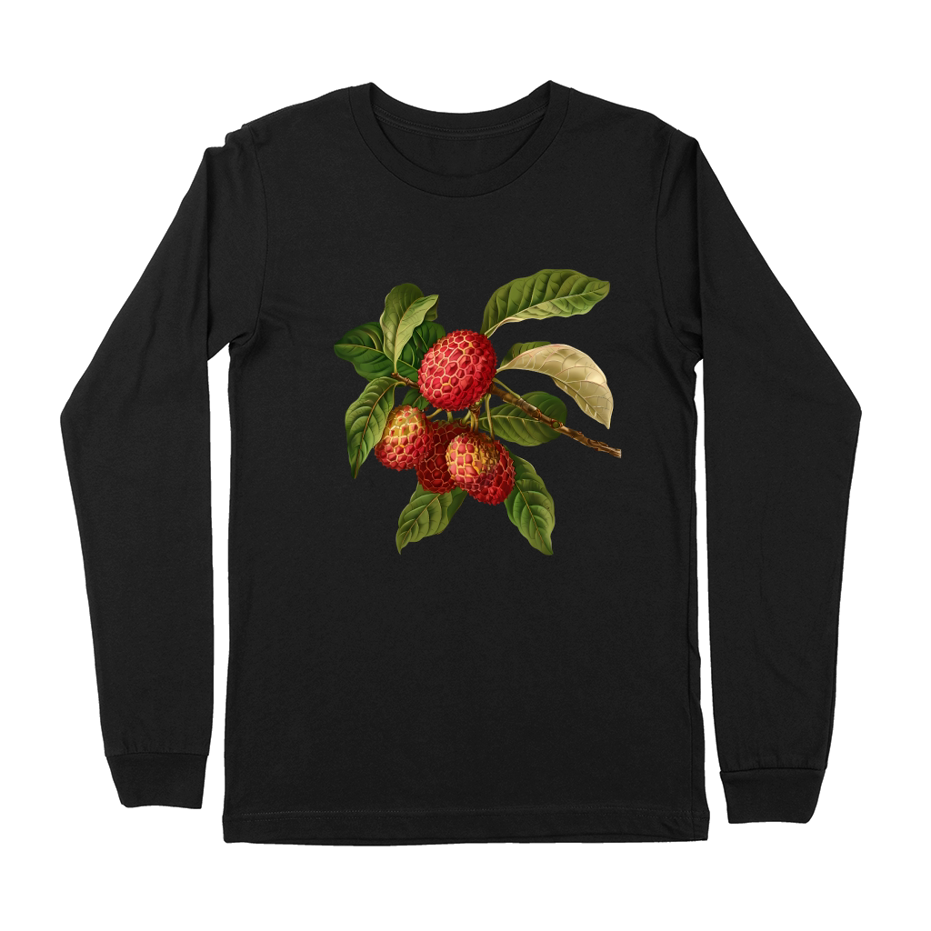 Lychee Spiky Sweetness Vintage Fruit Premium Long Sleeve