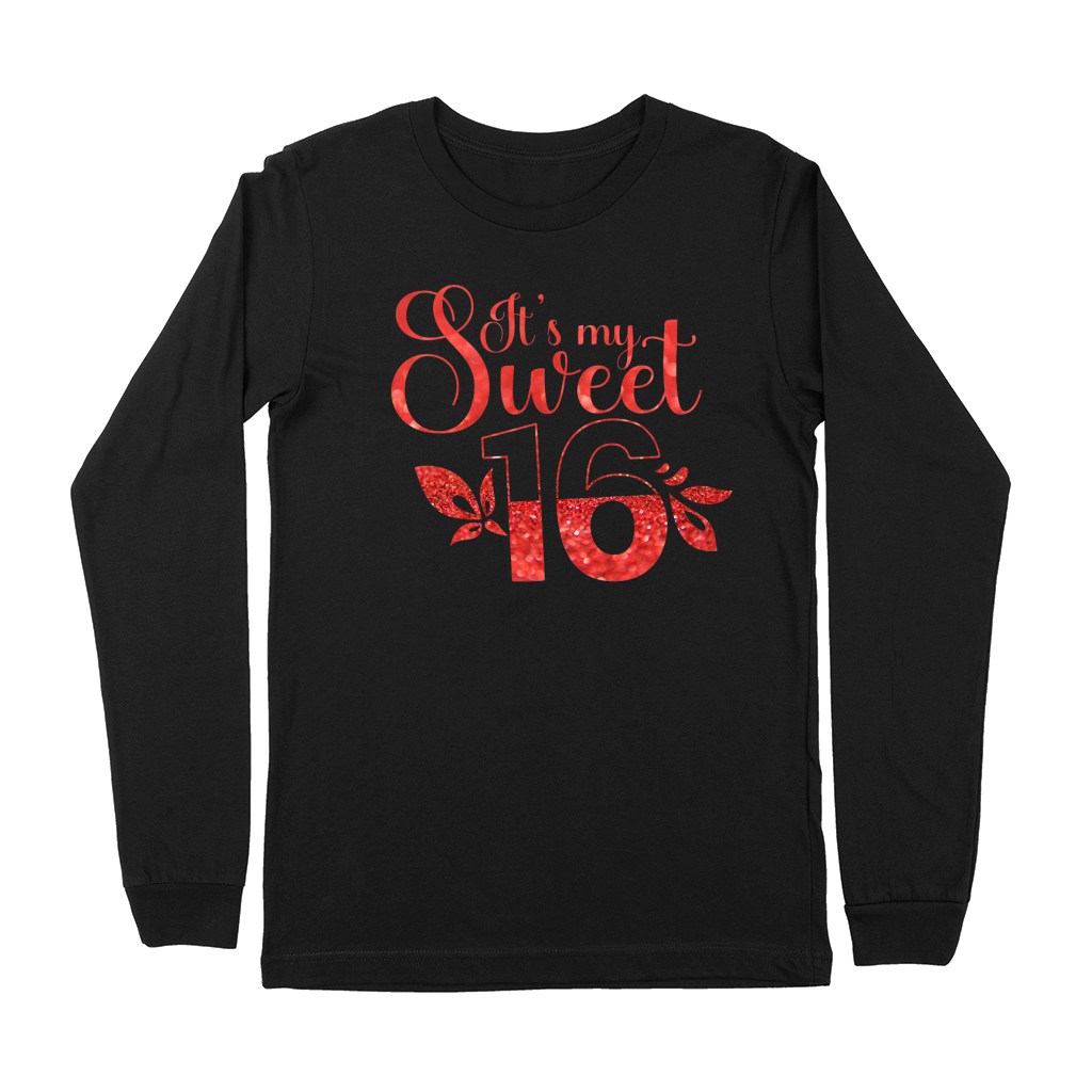 Sweet 16 Birthday Premium Long Sleeve