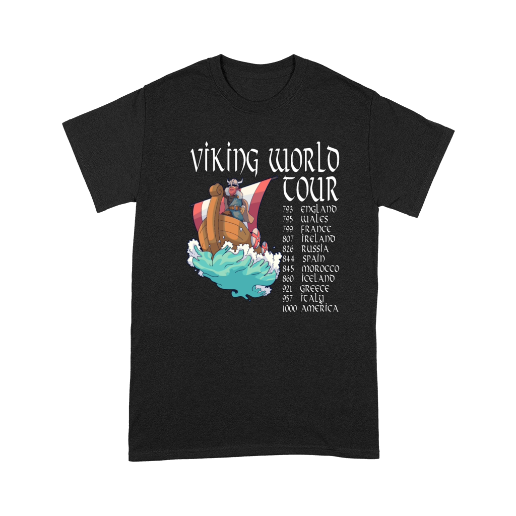 Viking World Tour Vikings Valhalla Odin for a Men Premium T-shirt
