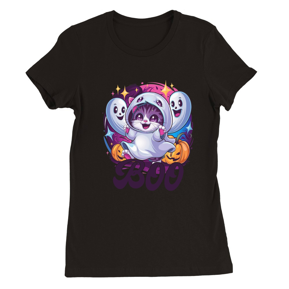 Boo (1) Premium Womens Crewneck T-shirt
