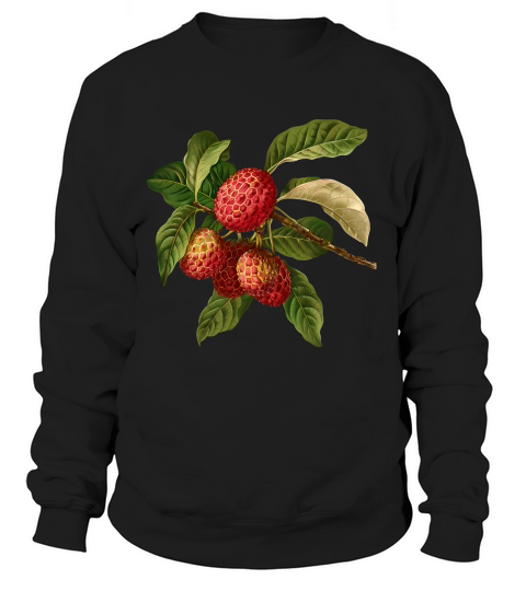 Lychee Spiky Sweetness Vintage Fruit Sweatshirt Unisex