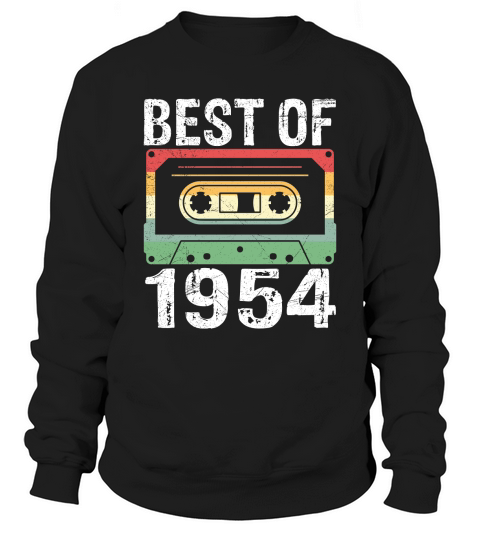 Vintage Best of 1954 Birthday Sweatshirt Unisex