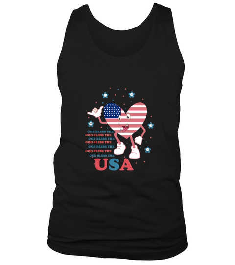 God Bless The Usa 02 Tank Top Unisex