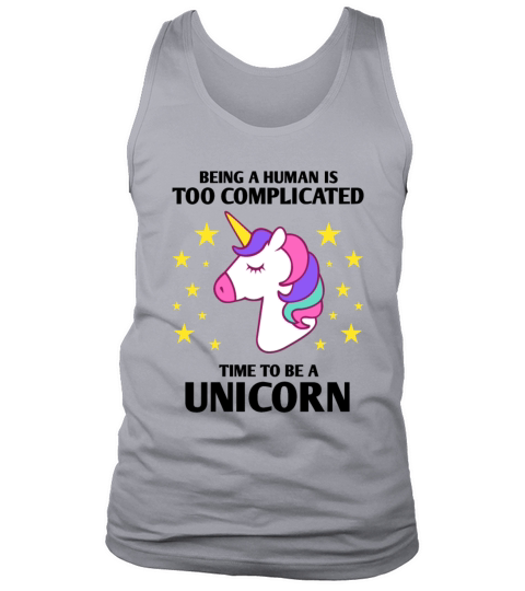 Time to be a unicorn Tank Top Unisex
