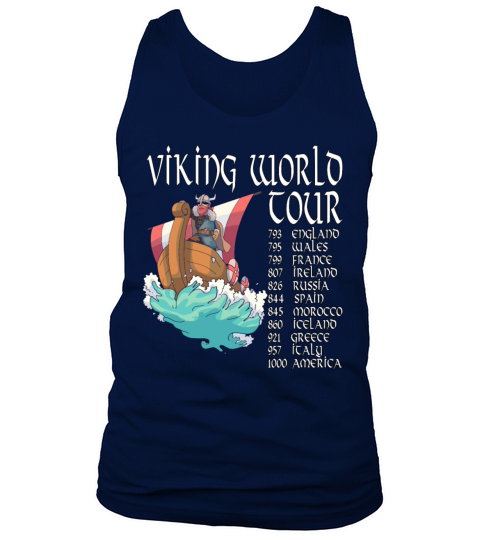 Viking World Tour Vikings Valhalla Odin for a Men Tank Top Unisex
