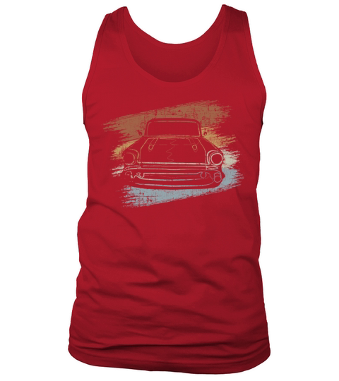 Vintage Car Tank Top Unisex