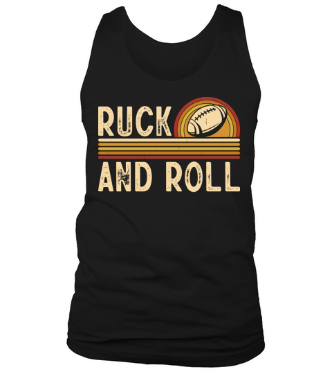 Vintage Rugby Player ruck and roll Tank Top Unisex