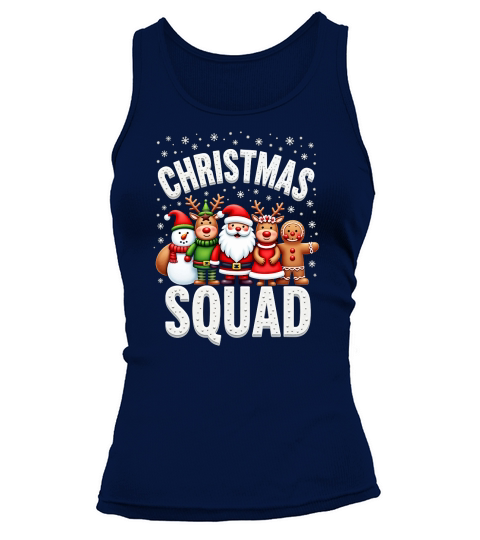 Christmas Squad 5 Tank top Woman