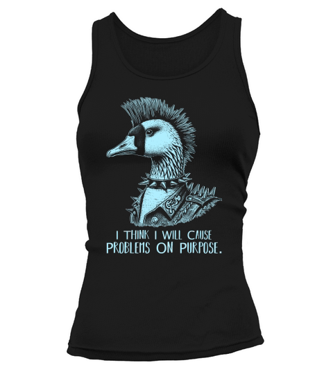 Goose Punk Problem On Purpose D Sky Tank top Woman