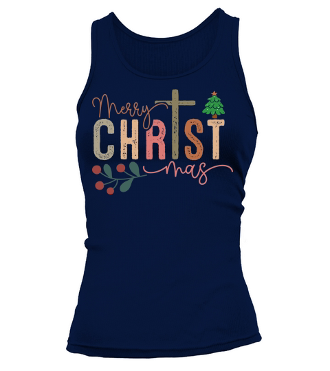 Merry Christmas  Christian Christma 02 Tank top Woman