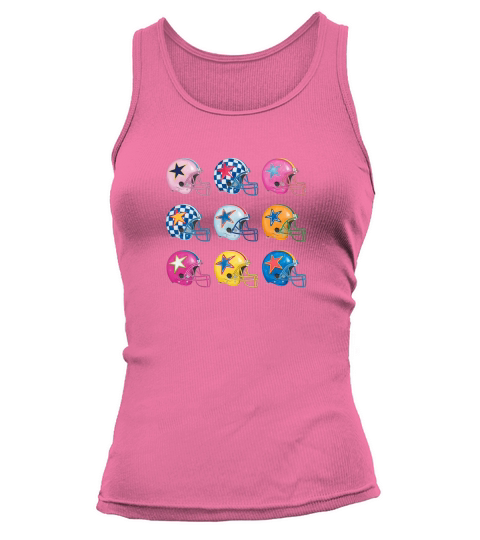 Trendy Girly Football Helmets Tank top Woman