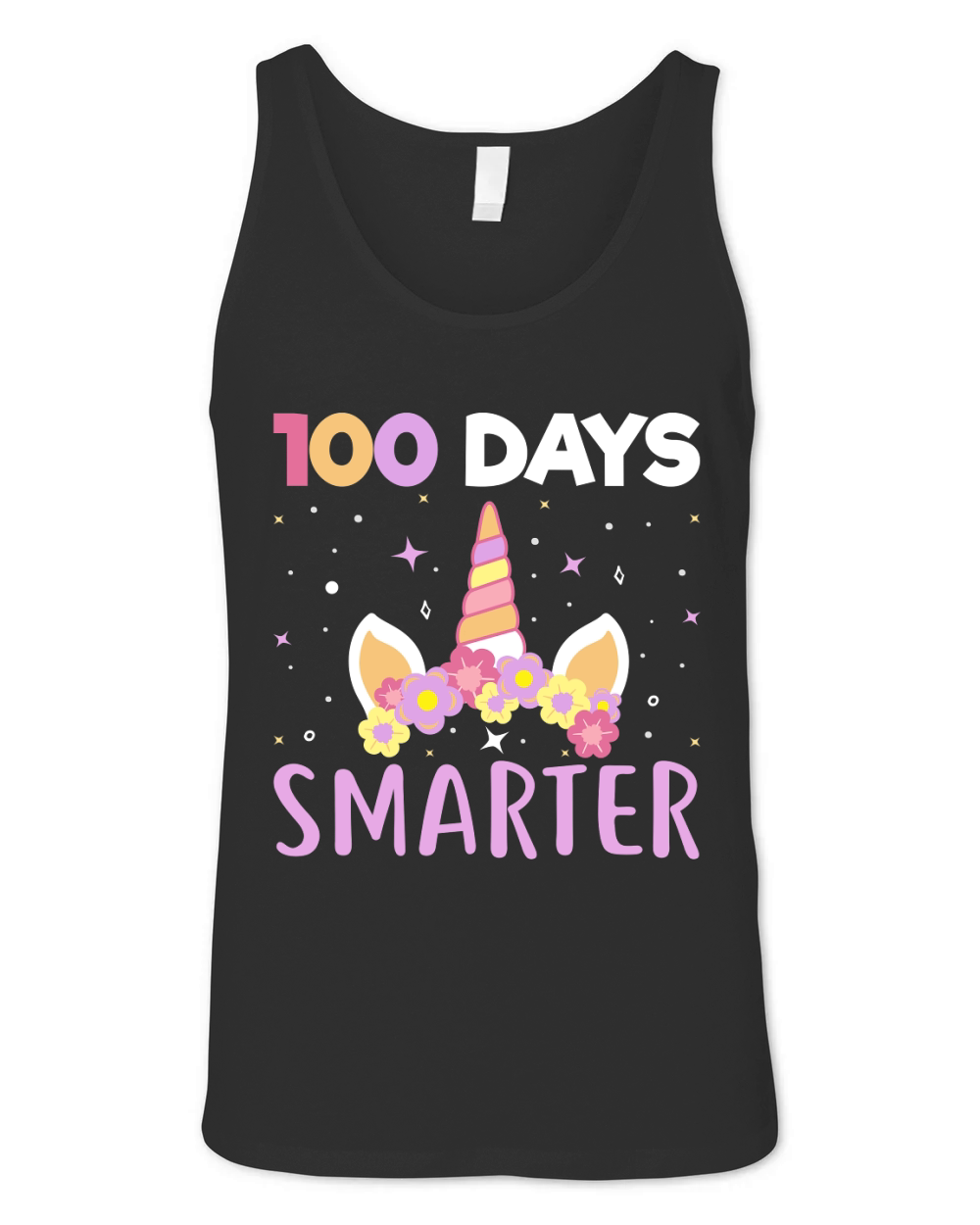 100 days smarter 6 10 Unisex Jersey Tank