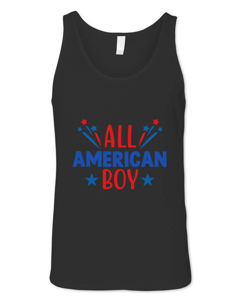 All american boy Unisex Jersey Tank