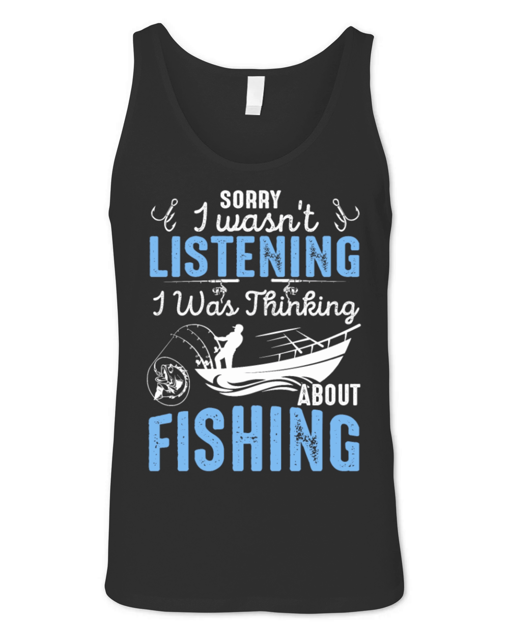 Fishing quotes Unisex Jersey Tank