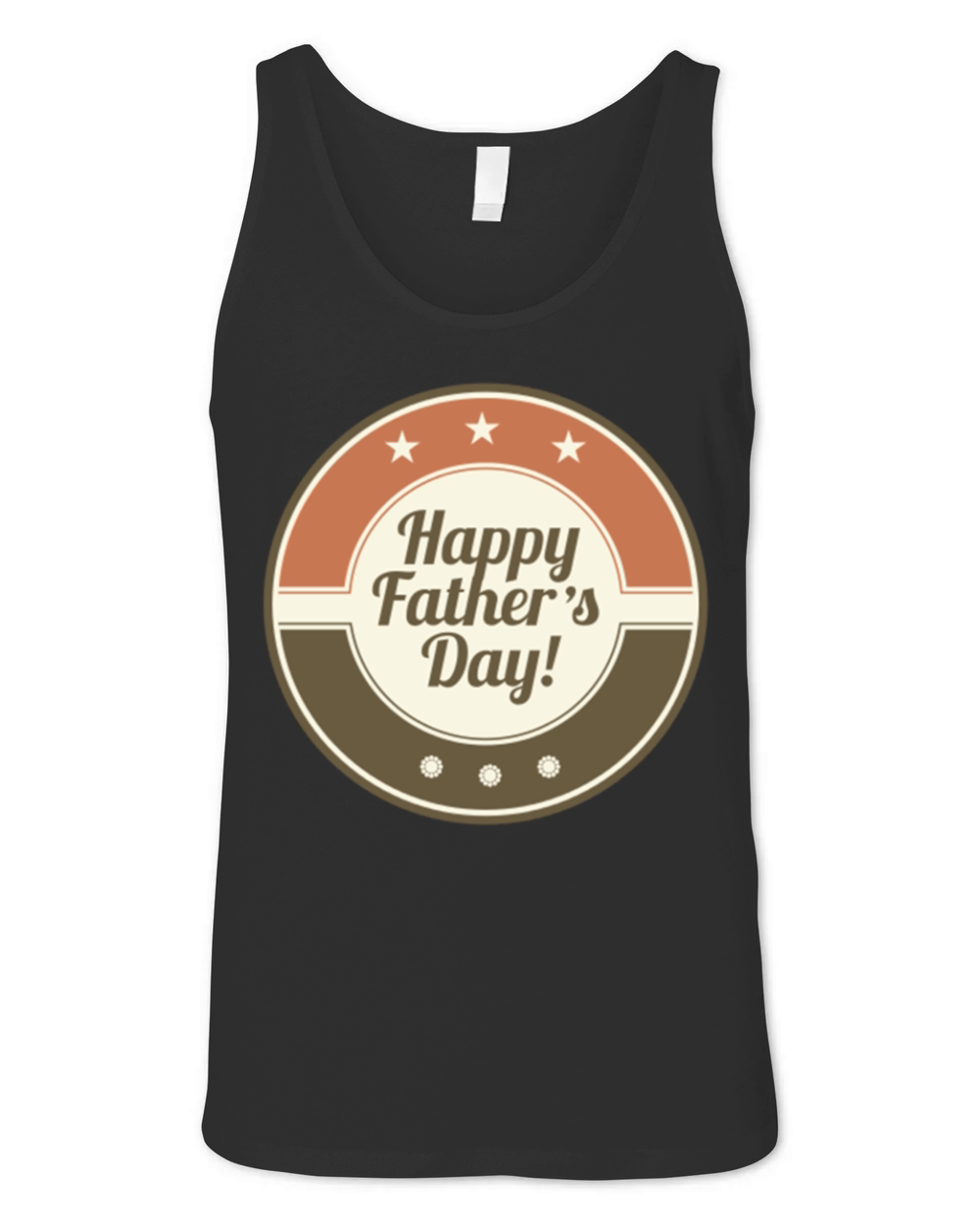 Happy Fathers Day Unisex Jersey Tank