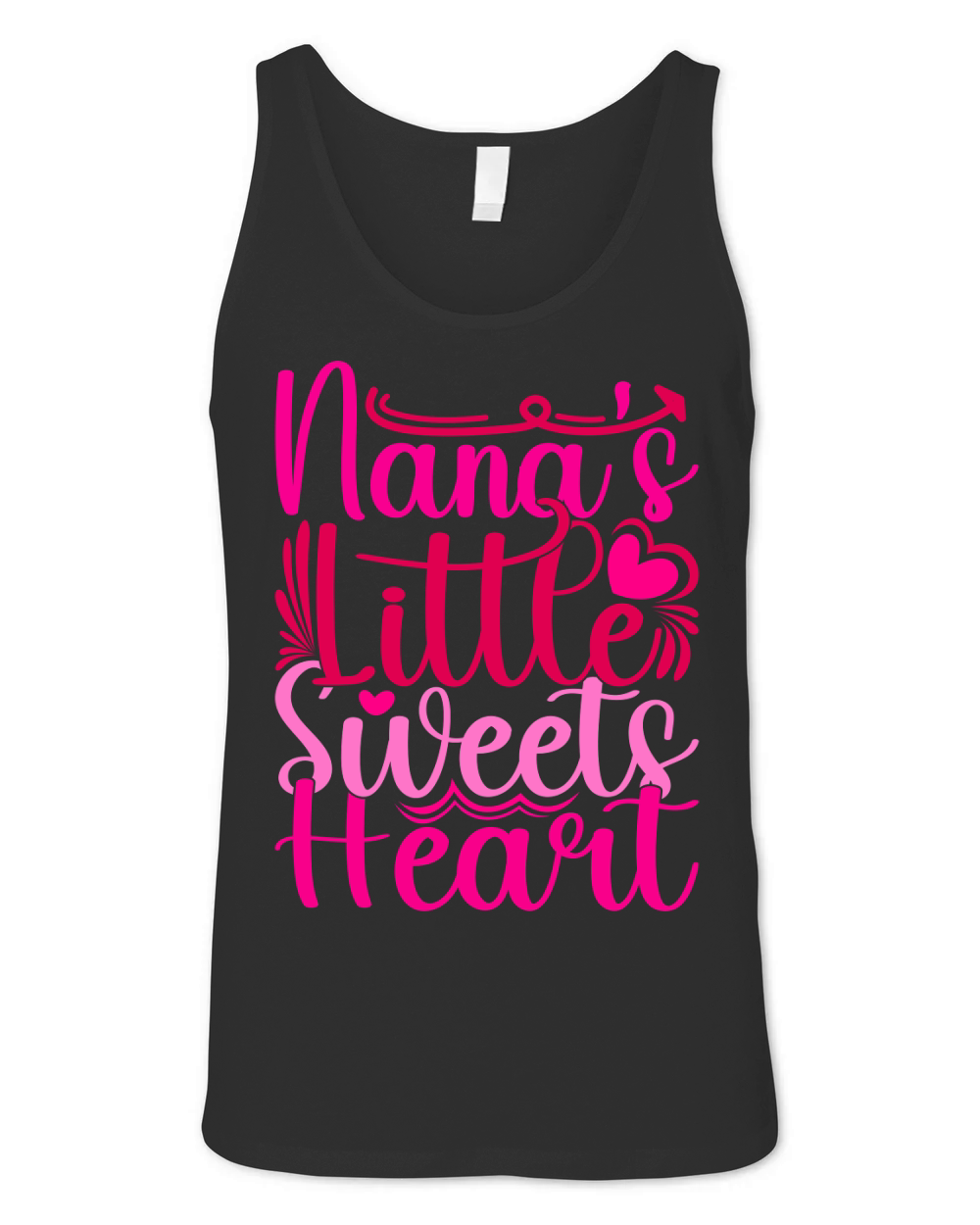 Nanas Little Sweets Heart Unisex Jersey Tank
