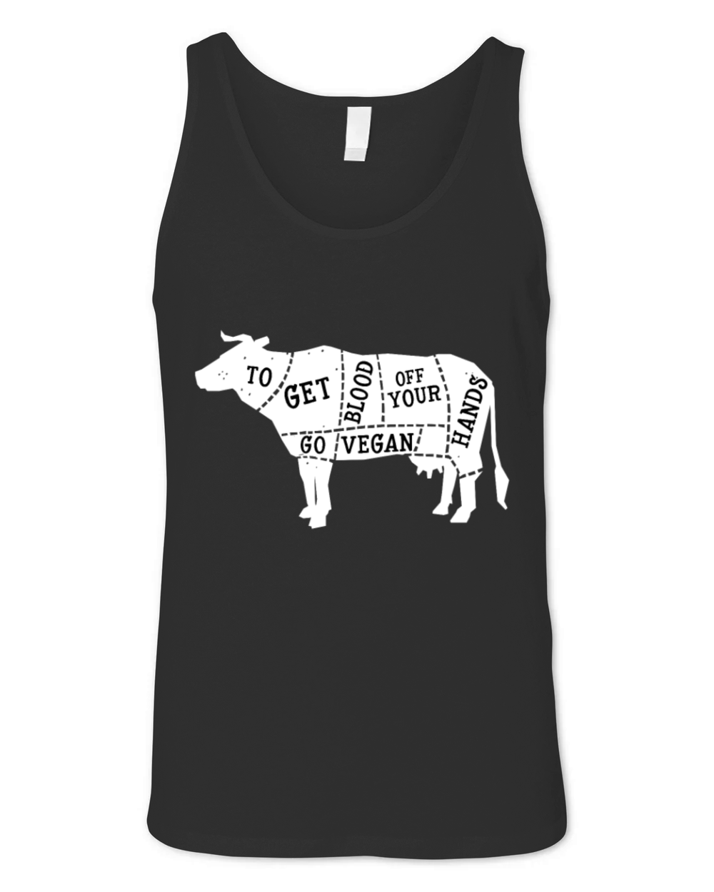 Vegetarian Animal Rights Vegan Animal Liberation Unisex Jersey Tank