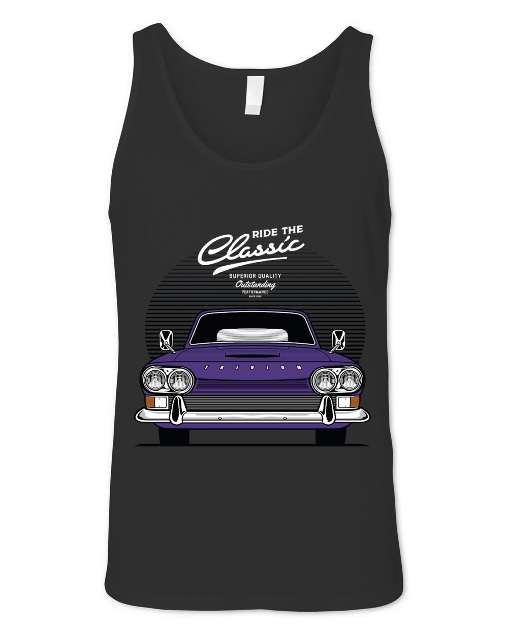 Vintage Car 19 Unisex Jersey Tank