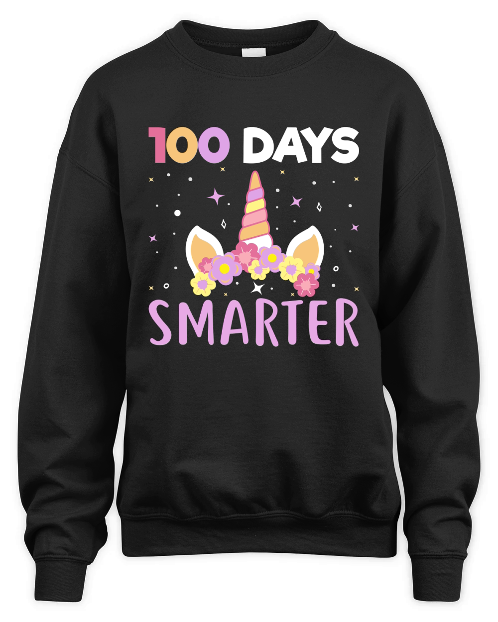 100 days smarter 6 10 Unisex Premium Crewneck Sweatshirt