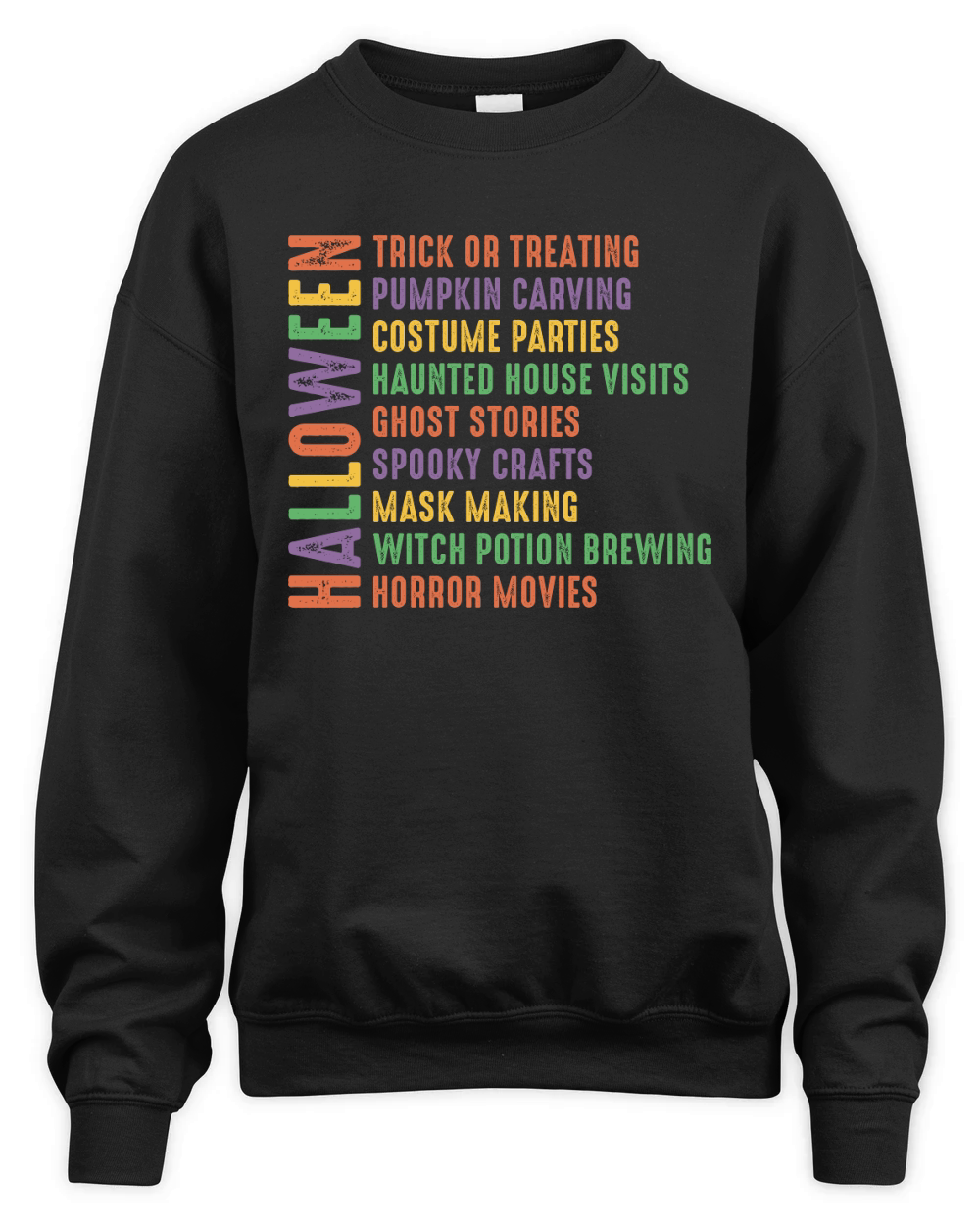 Halloween Trick Or Treating Pumpkin Carving Unisex Premium Crewneck Sweatshirt