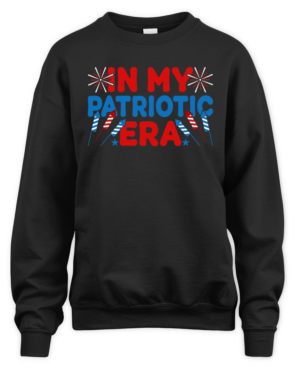 In MY Patriotic Era 02 Unisex Premium Crewneck Sweatshirt