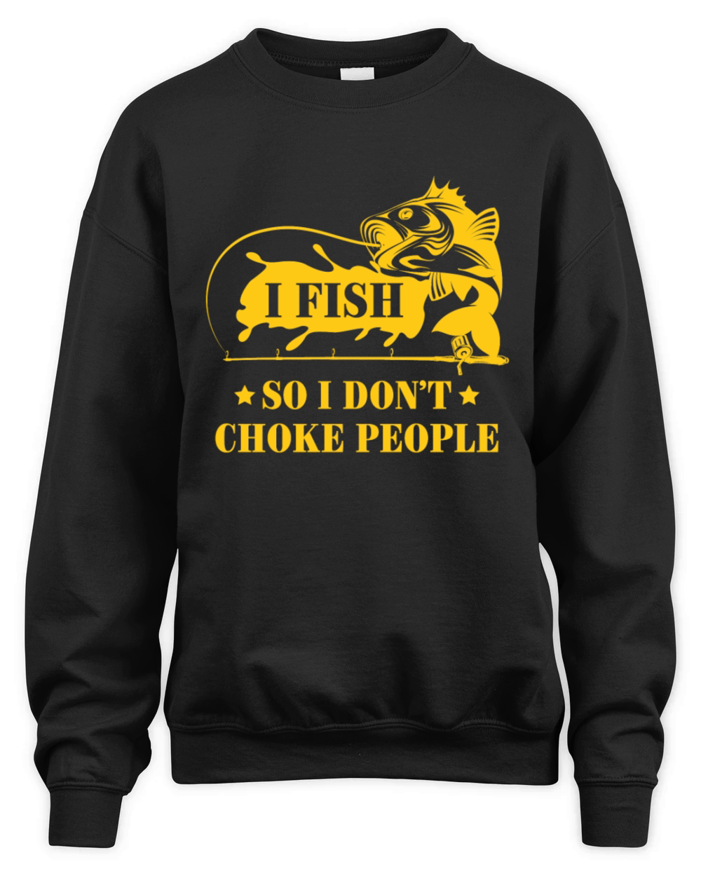 Perfect Costume For Fishing Lover. Gift For Dad Unisex Premium Crewneck Sweatshirt