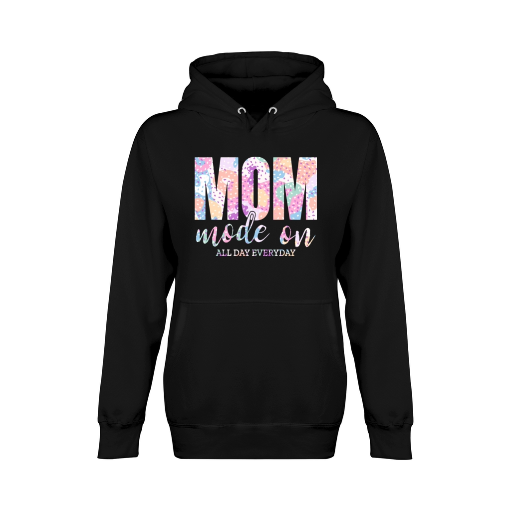Mom Mode On All Day Everyday Mothers Day 2022 Desi Unisex Premium Pullover Hoodie