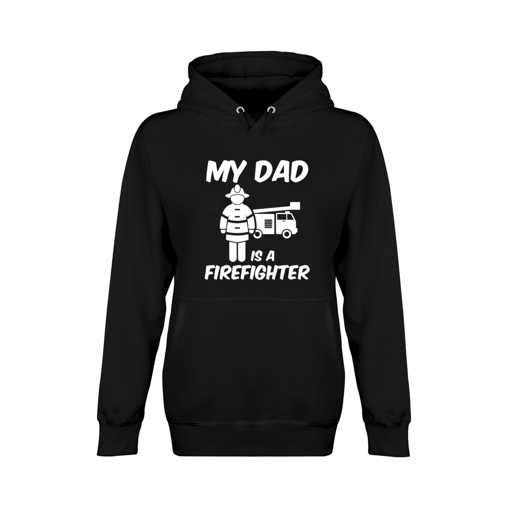 My dad is a firefighter - fire department Unisex Premium Pullover Hoodie