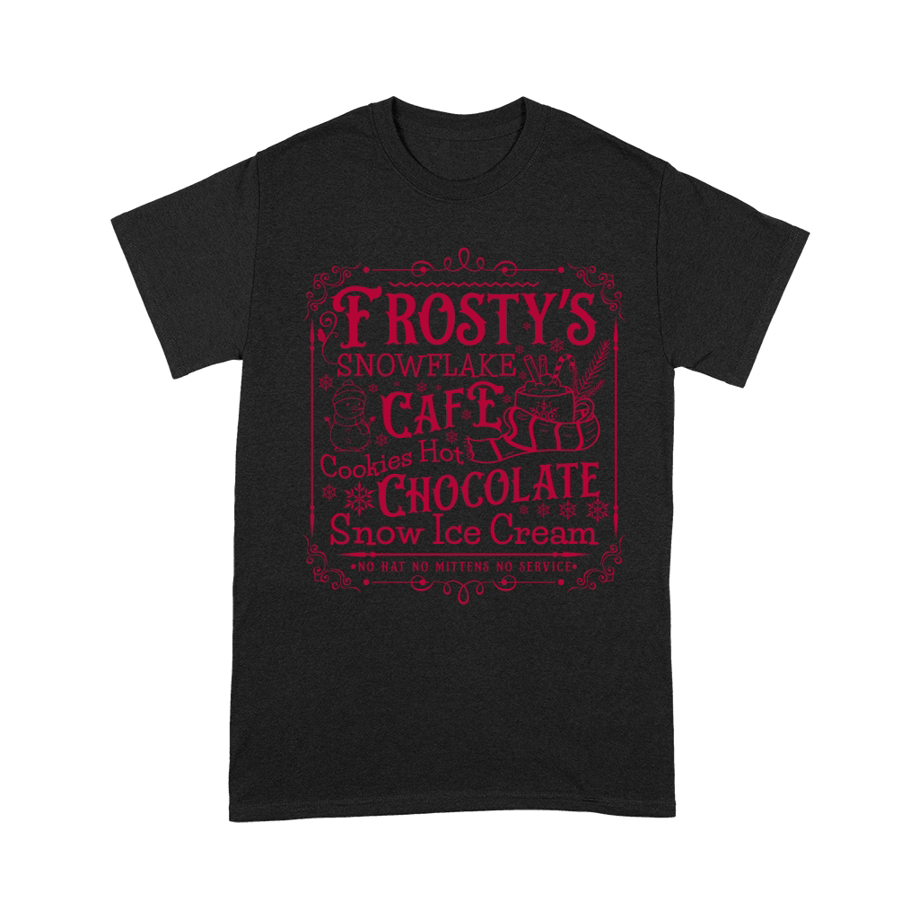 frostys Snowflake Cafe cookies Vintage  Christmas 300 Unisex T-Shirt