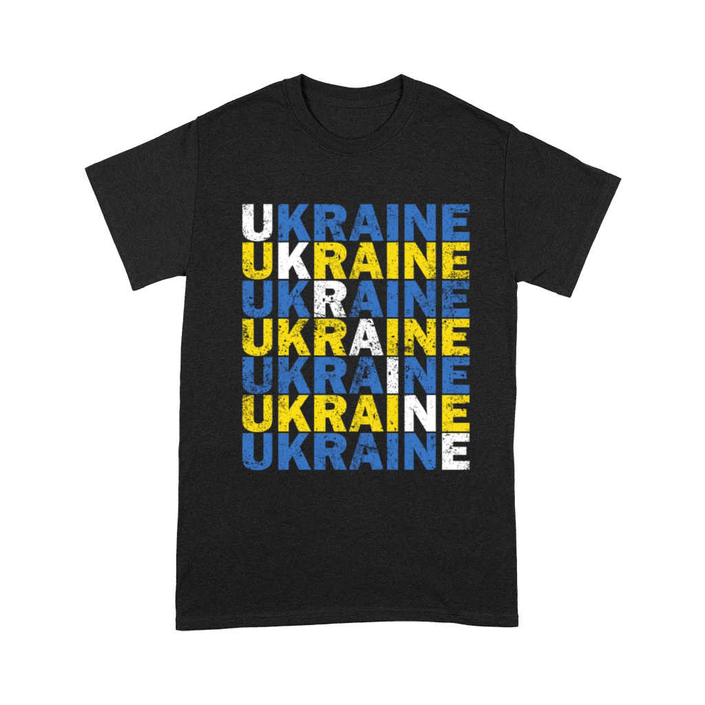Ukraine Vintage Flag Shirt Ukrainian Gifts Unisex T-Shirt