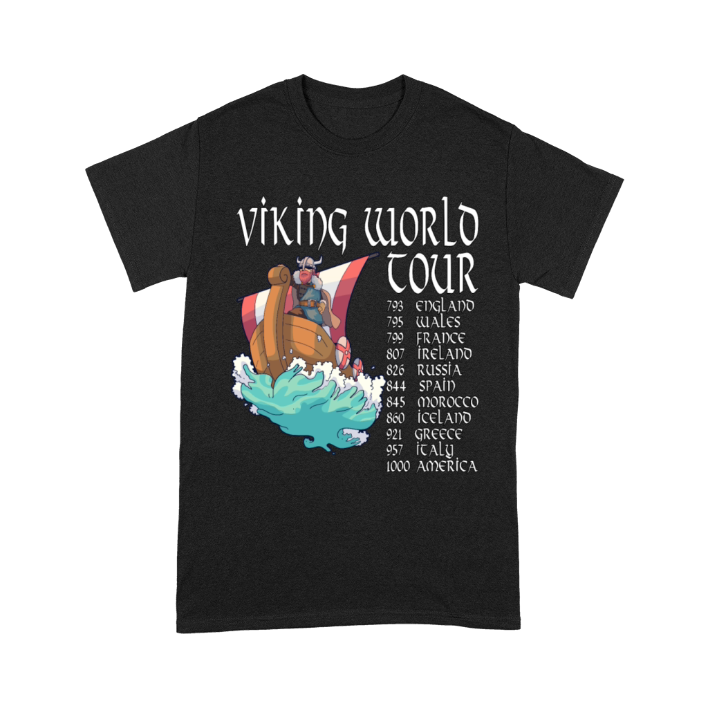 Viking World Tour Vikings Valhalla Odin for a Men Unisex T-Shirt