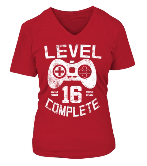 Level 16 Complete V-neck T-Shirt Woman