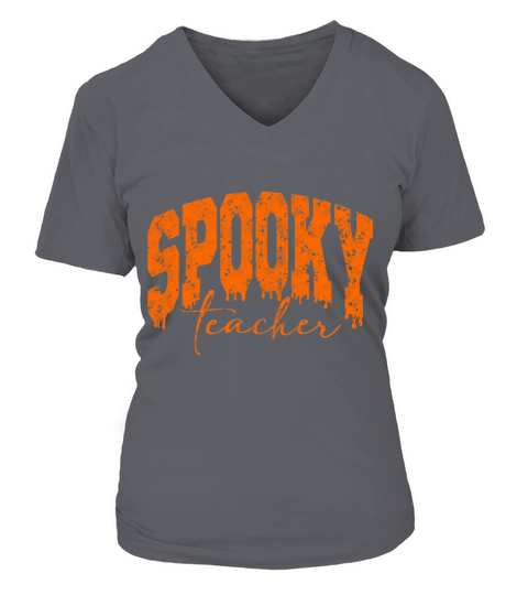 Spooky Teacher 2 V-neck T-Shirt Woman