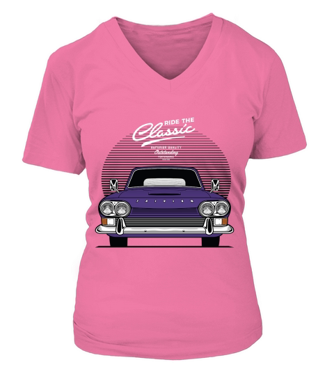 Vintage Car 19 V-neck T-Shirt Woman