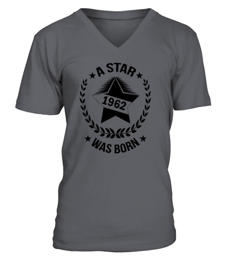 A star was born in 1962 V-Neck T-shirt