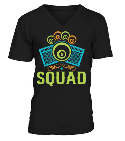 Bingo Squad 05 V-Neck T-shirt