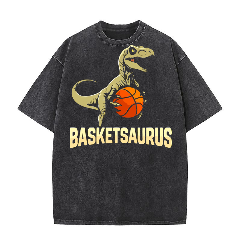 Basket Saurus Washed T-Shirt