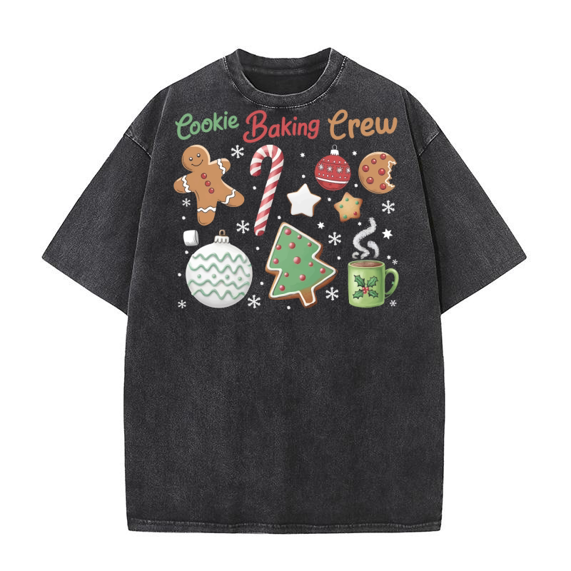 Cookie baking crew 10 Washed T-Shirt