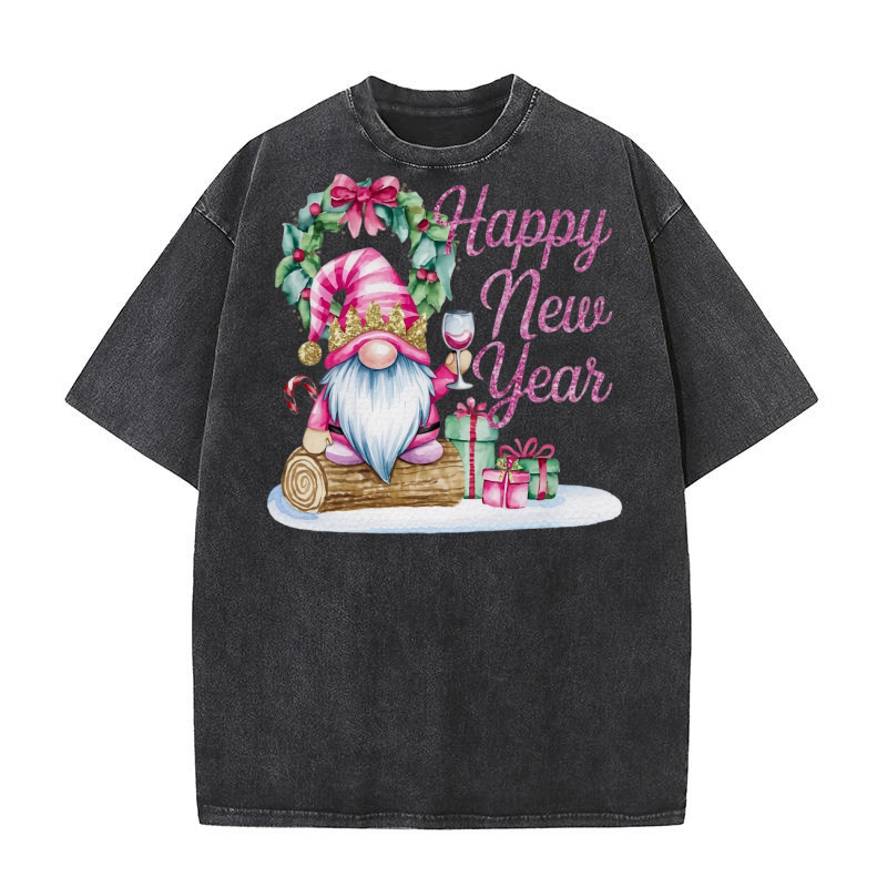 Happy new year 14 Washed T-Shirt