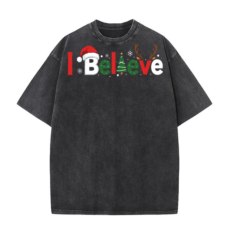 I Believe Washed T-Shirt
