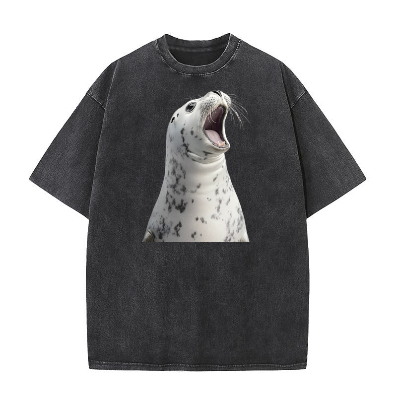 Seal (3) Washed T-Shirt